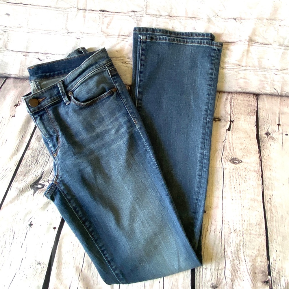 Loft Bootcut Denim Medium Rinse Jeans - Picture 6 of 14